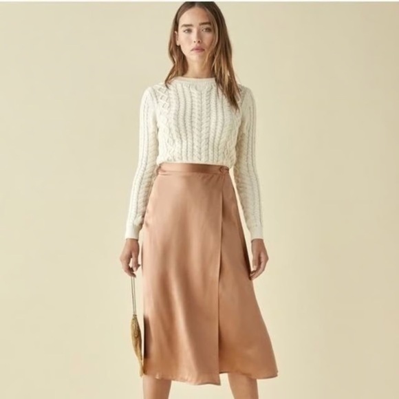 Reformation Dresses & Skirts - Reformation Jones Wrap Midi Skirt